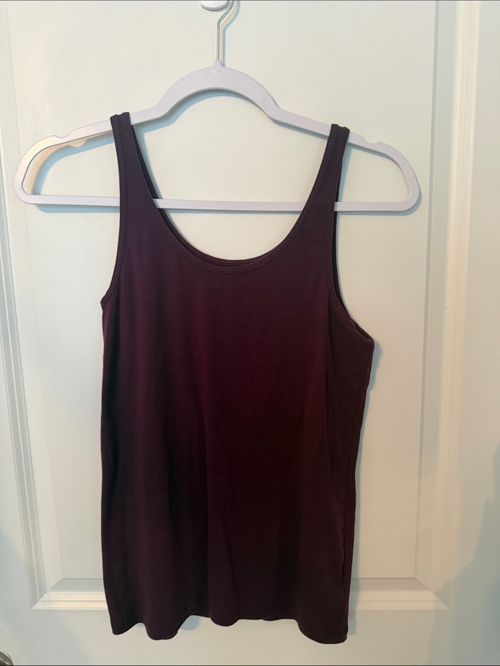 GAP Women's Tank Top - Deep Plum